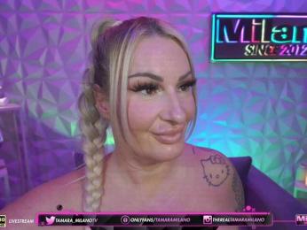 TamaraMilano webcam model stream image