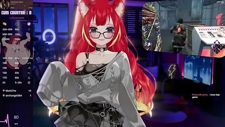 LewdFoxy_VT webcam model stream image