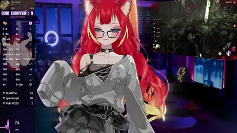 LewdFoxy_VT webcam model stream image