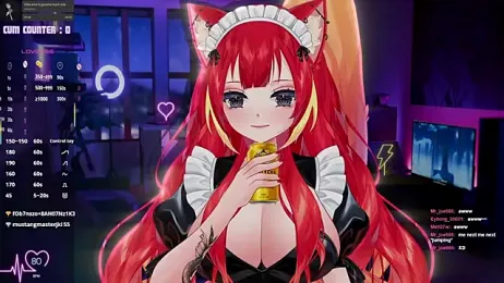 LewdFoxy_VT webcam model stream image