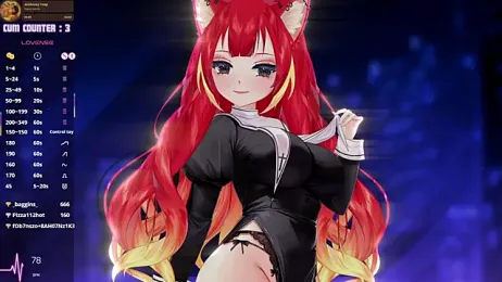 LewdFoxy_VT webcam model stream image